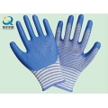 13G poliéster Shell Nitrilo guantes de trabajo de seguridad recubiertos (N7006)